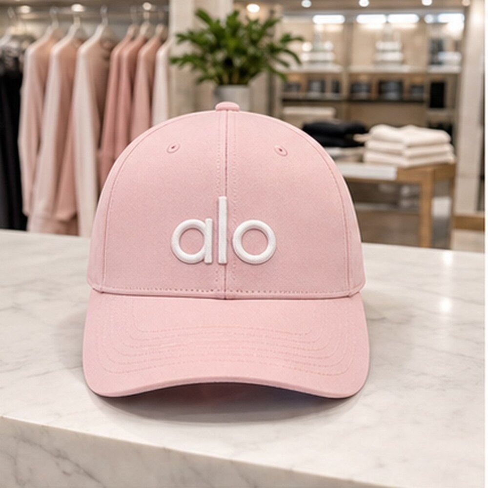 ALO Yoga Pink Tennis Baseball Cap Hat NWT